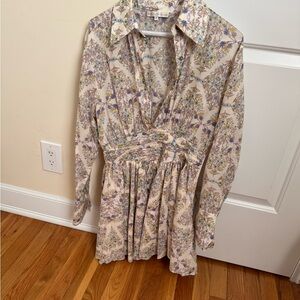 Floral Long Sleeve Dress